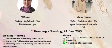 Event-Image for 'Workshop und Vortrag - Jetzt ist Zeit für dich'