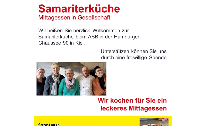 Event-Image for 'Samariterk&uuml;che'