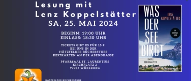 Event-Image for 'Lesung mit Lenz Koppelstätter'