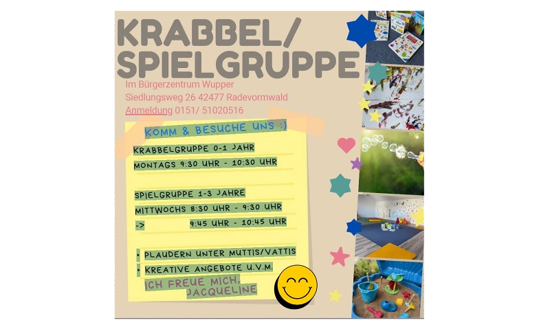 Event-Image for 'Krabbel / Spielgruppe'