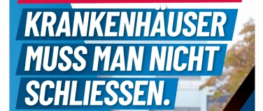 Event-Image for 'Krankenh&auml;user muss man nicht schlie&szlig;en!'