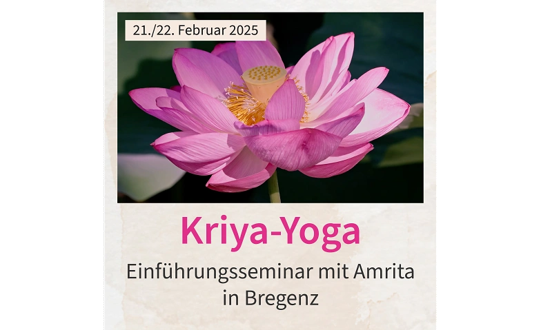 Event-Image for 'Kriya-Yoga am Bodensee in Bregenz (Österreich)'