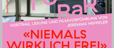 Event-Image for 'Kulturbar: &raquo;Niemals wirklich frei&laquo; &ndash; Jeremias Heppeler'