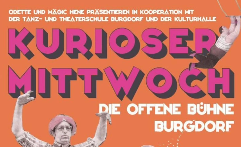 Event-Image for 'Kurioser Mittwoch  Die offene Bühne in Burgdorf'