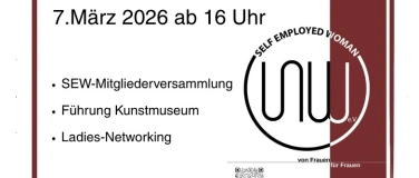 Event-Image for 'F&uuml;hrung Kunstmuseum & SEW-Mitgliederversammlung'