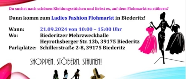 Event-Image for '11. Biederitzer Ladies Fashion Flohmarkt'