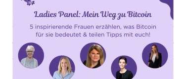 Event-Image for 'SatoShe – Ladies Panel: Mein Weg zu Bitcoin (DE, Zürich)'