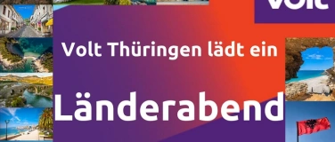 Event-Image for 'Länderabend Albanien – Volt Thüringen lädt ein!'
