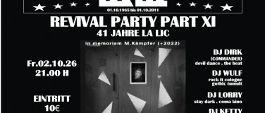Event-Image for 'LA LIC Revival Party XI'