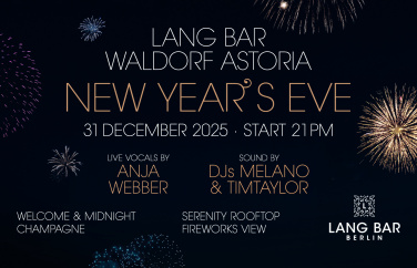 Event-Image for 'New Year&rsquo;s Eve at Lang Bar - Waldorf Astoria Berlin'