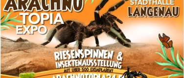 Event-Image for 'Arachnotopia - Riesenspinnen & Insektenausstellung Langenau'