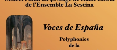 Event-Image for 'Concert final du 4e stage choral de l’Ensemble La Sestina'
