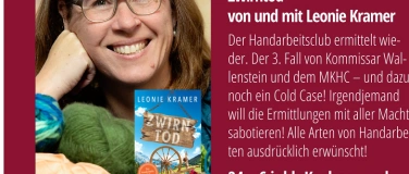 Event-Image for 'SONNTAGSLESUNG " Zwirntod" von und mit Leonie Kramer'