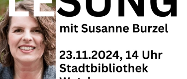 Event-Image for 'Lesung am 23.11.2024 in Wetzlar mit Susanne Burzel'