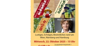 Event-Image for 'Margit Heumann: IMMER WENN ICH UMZIEHE'
