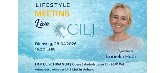 Event organiser of Lifestyle Meeting Cili by Design