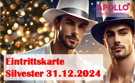 Logo de sponsoring de l'événement Silvester Party am 31.12.2024 in der Apollo GaySauna Hamburg