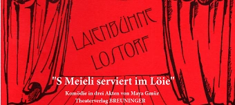 Event organiser of S Meieli serviert im L&ouml;ie