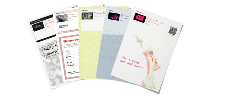 Ticketdesign & Layout