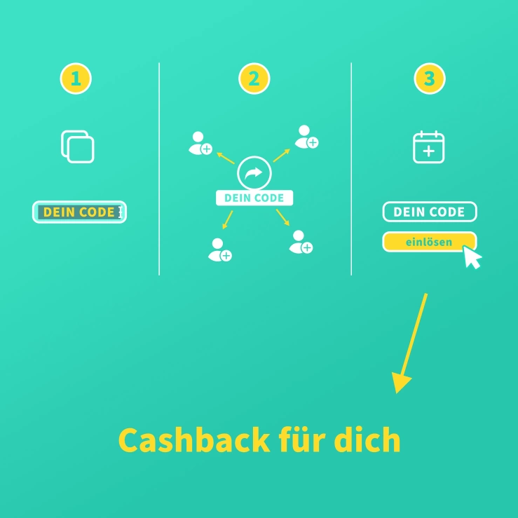 Cashback für dich