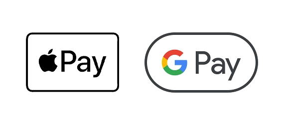 Icons Apple Pay und Google Pay Icons Apple Pay und Google Pay