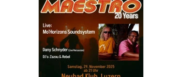 Event-Image for 'Remember MAESTRO - 20 Years'