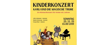 Event-Image for 'KINDERKONZERT "Karli und die magische Truhe"'