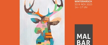 Event-Image for 'MALBAR - Winterhirsch malen'