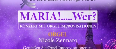 Event-Image for 'Maria?......Wer? Orgel- & Gesangskonzert'