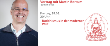 Event-Image for 'Vortrag "Buddhismus in der modernen Welt" mit Martin Borsum'