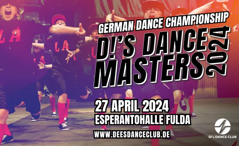 D!s Dance Masters 2024 Esperantohalle , Esperantoplatz, 36037 Fulda Tickets