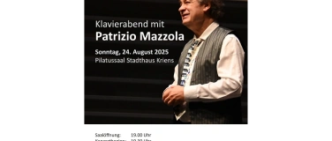 Event-Image for 'Patrizio Mazzola Klavierkonzert'