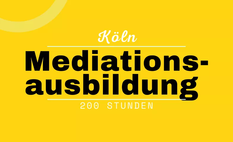 Mediationsausbildung (200 Std.) in Köln 2024/2025 klären & lösen, Gubener Straße 35, 10243 Berlin Tickets