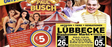 Event-Image for 'Circus Paul Busch - Tournee 2024 - Lübbecke'