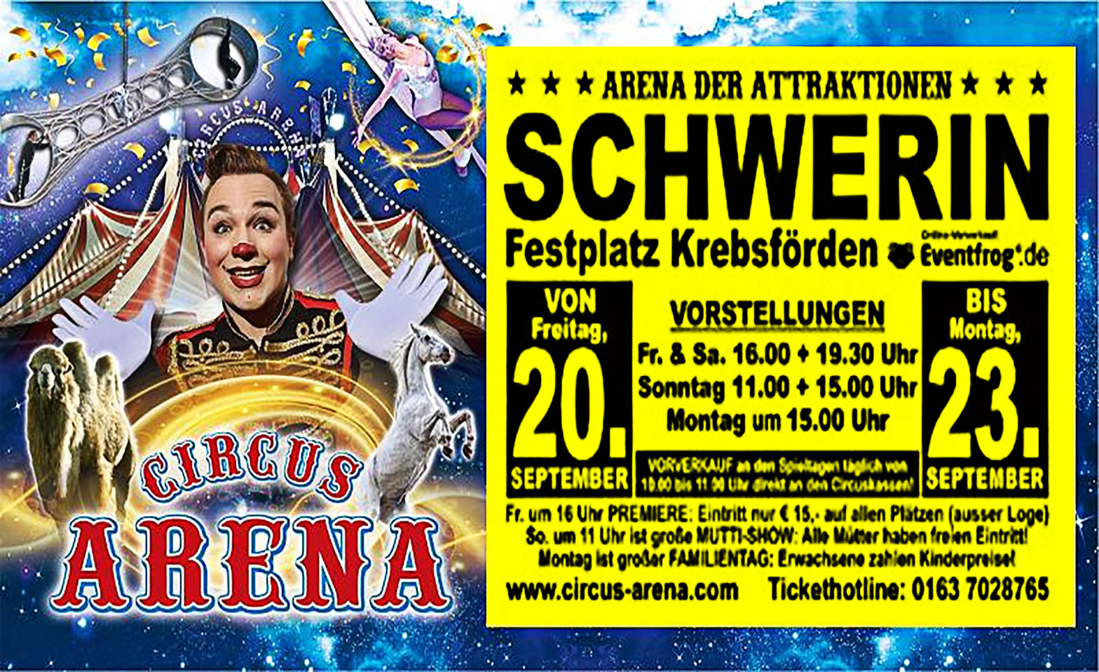 Event-Image for 'Circus Arena - Schwerin'