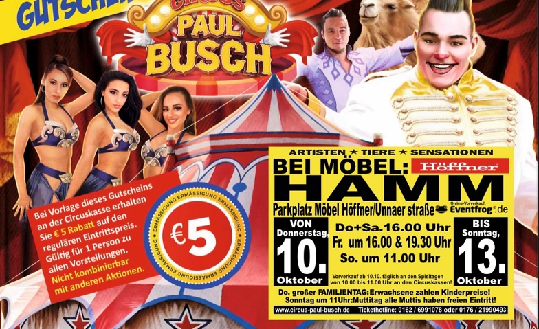 Event-Image for 'Circus Paul Busch - Tournee 2024 - Hamm'