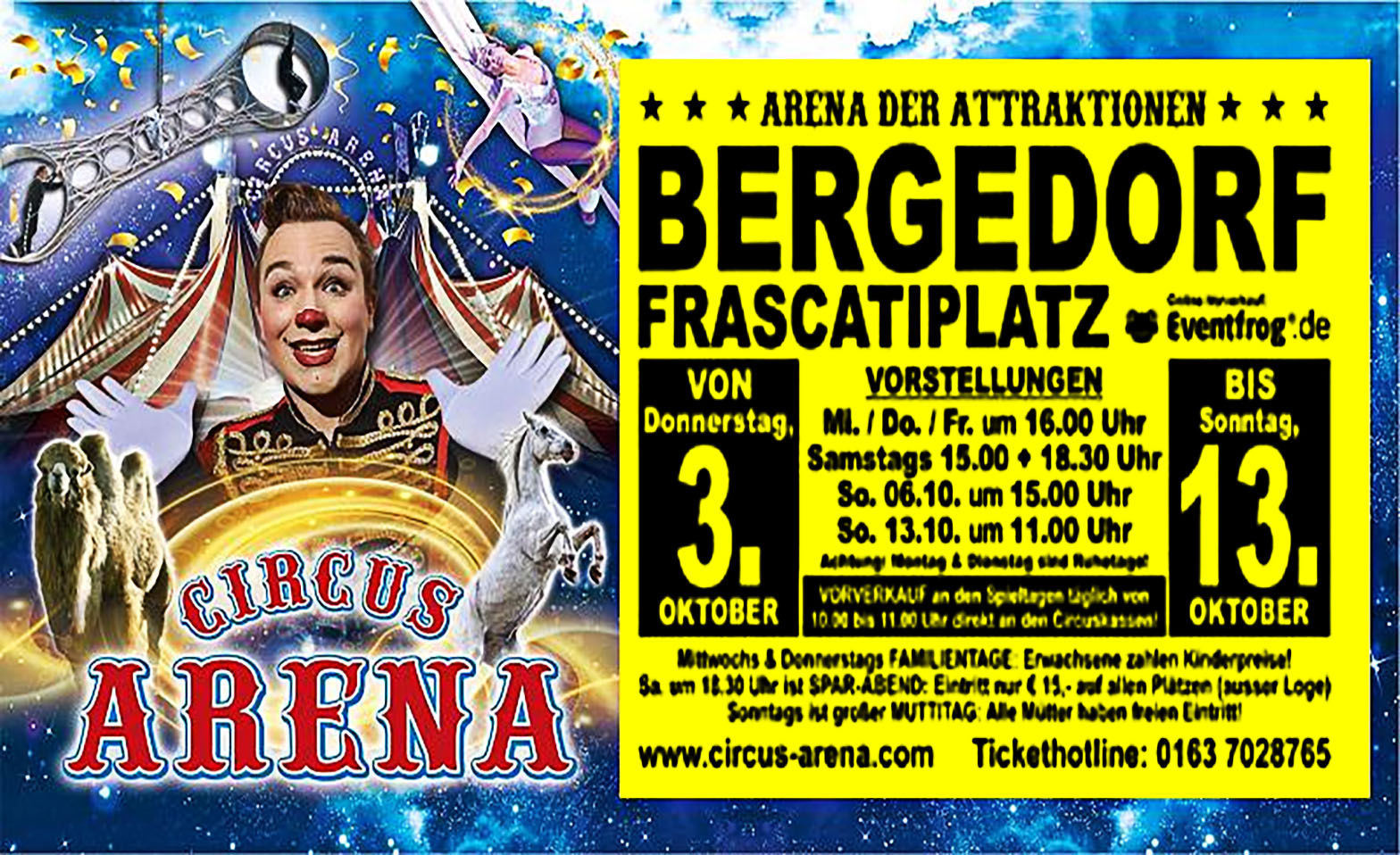 Circus Arena - Bergedorf ${singleEventLocation} Tickets