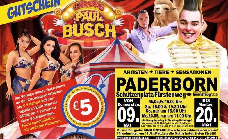 Event-Image for 'Circus Paul Busch - Tournee 2024 - Paderborn'