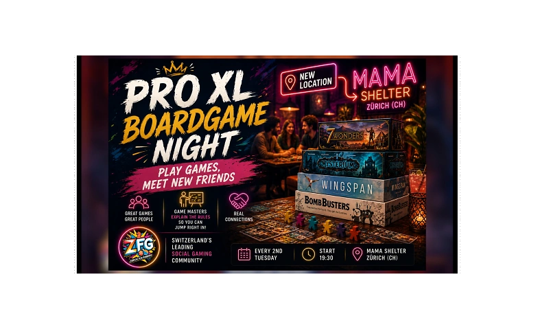Event-Image for 'Zurich Strategy Board Games Night &ndash; Pro XL Experience'