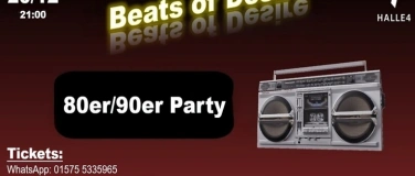 Event-Image for 'Beats of Desire -80er/90er Party - Halle 4 in Soest'