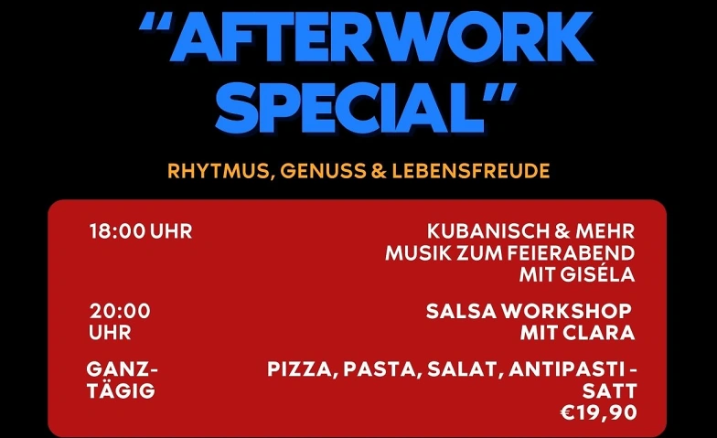Event-Image for 'AFTER WORK SPECIALS'
