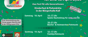 Event-Image for 'Flohmarkt-Wochenende & Familienfest: HallenZauber 2026 in Ka'