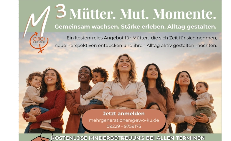 Event-Image for 'M3 &ndash; M&uuml;tter. Mut. Momente.: Veranstaltungsreihe f&uuml;r Frauen'