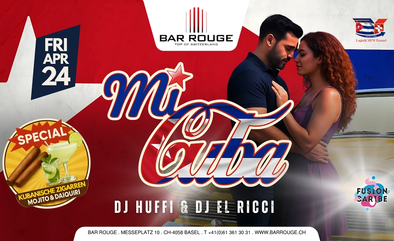 Mi Cuba Bar Rouge - Rooftop Bar & Club, Basel Tickets