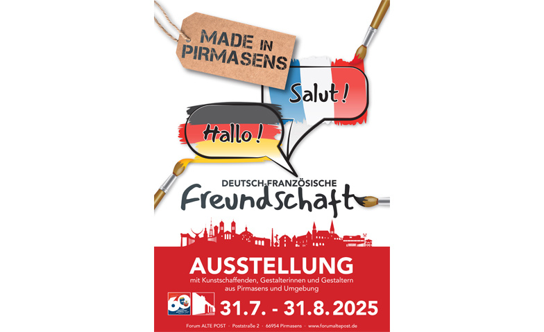 Neue Wechselausstellung &quot;Made in Pirmasens 2025&quot; Billets