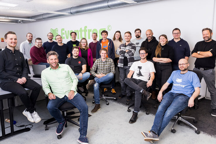 Gesamtes Eventfrog Team
