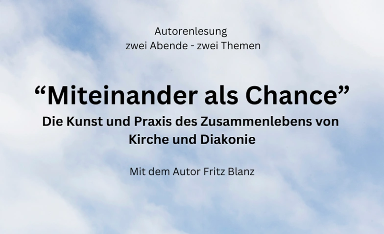 Event-Image for '"Miteinander als Chance"'