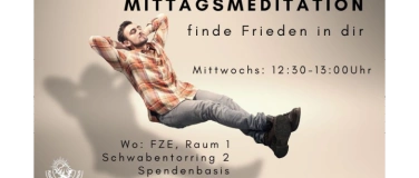 Event-Image for 'Mittags-Meditation, finde Frieden in dir - am Schwabentor'