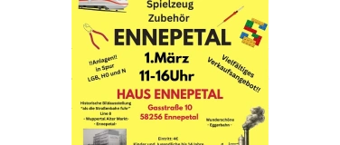 Event-Image for 'Modellbahn und Spielzeugmarkt'