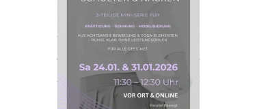 Event-Image for 'Sanfte auszeit f&uuml;r  Schulter & Nacken'